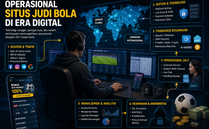 Memahami Dinamika dan Operasional Situs Judi Bola di Era Digital